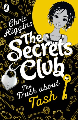 Book cover with illustration of a girl and keys, titled "The Secrets Club.