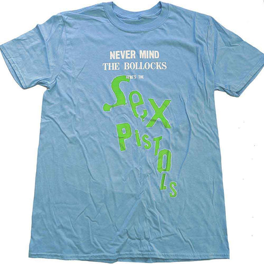 Black t-shirt with white Sex Pistols “NMTB” drop logo, size XX-Large.
