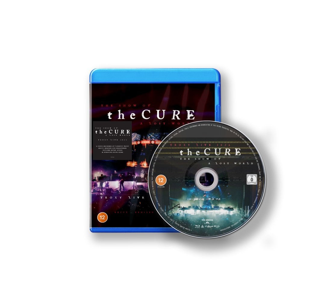 The Cure The Show Of A Lost World Blu-ray case and disc.