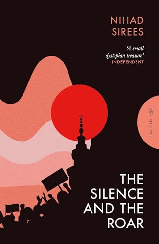 Book cover showing a silhouette of a crowd protesting before a large red sun.