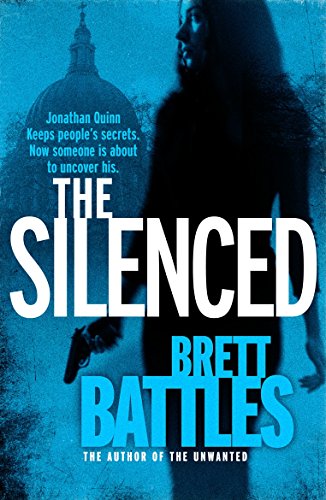 Book cover for "The Silenced" featuring a silhouetted figure and a handgun.
