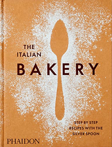 Orange cookbook cover with a silver spoon silhouette and bold text.