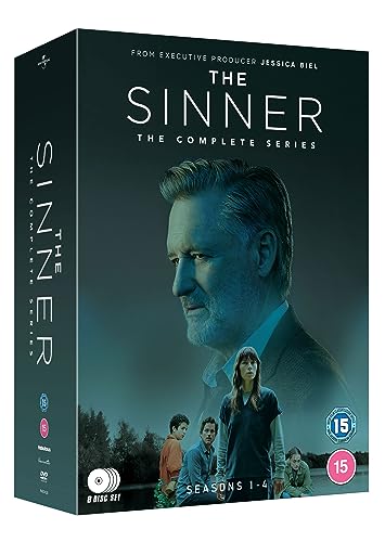 DVD box set for "The Sinner" featuring Bill Pullman and Jessica Biel.