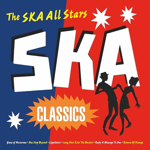 Album cover for "The Ska Allstars - Ska Classics" featuring dancing silhouettes.