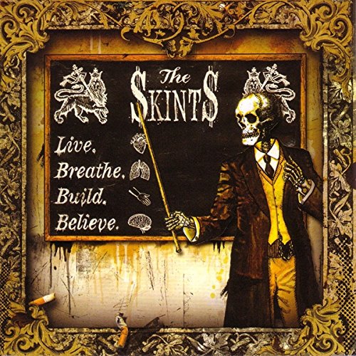 Vinyl album cover: ornate frame, skeleton teacher with text details.
