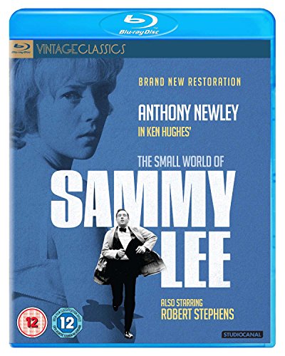 Blu-ray cover for “The Small World Of Sammy Lee” featuring two actors.