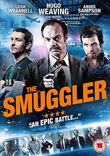 DVD cover for "The Smuggler" featuring three serious-looking men and a gun.