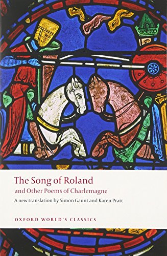Book cover depicting stained glass with knights on horseback.