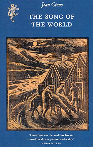 Book cover: "The Song Of The World" with figures and rural landscape illustration.