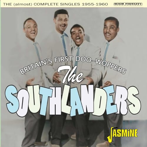 CD cover featuring four smiling Black men in suits, "The Southlanders" text.