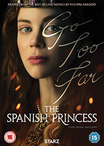DVD cover for "The Spanish Princess" featuring a woman's portrait.