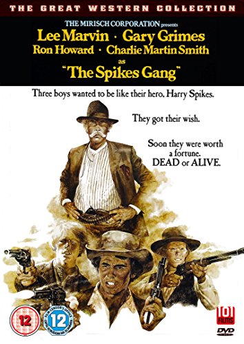 DVD cover art for The Spikes Gang featuring Lee Marvin and three young men.