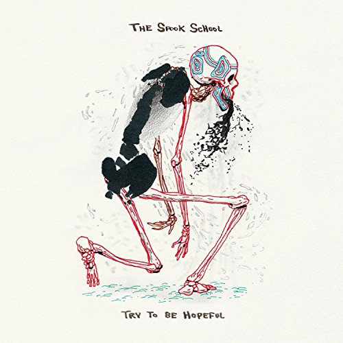 CD cover: skeletal figure in red and black, titled "Try to Be Hopeful".