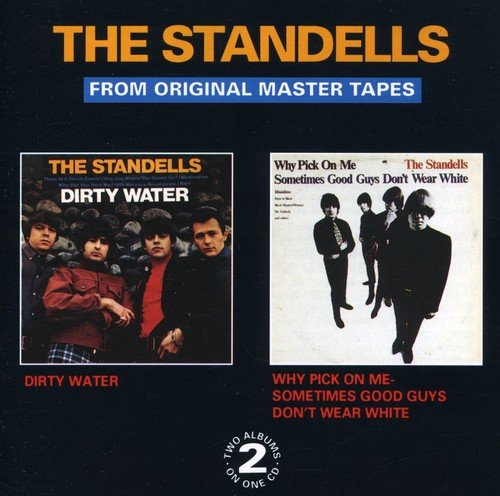 "CD cover featuring The Standells with two album covers on a black background."
