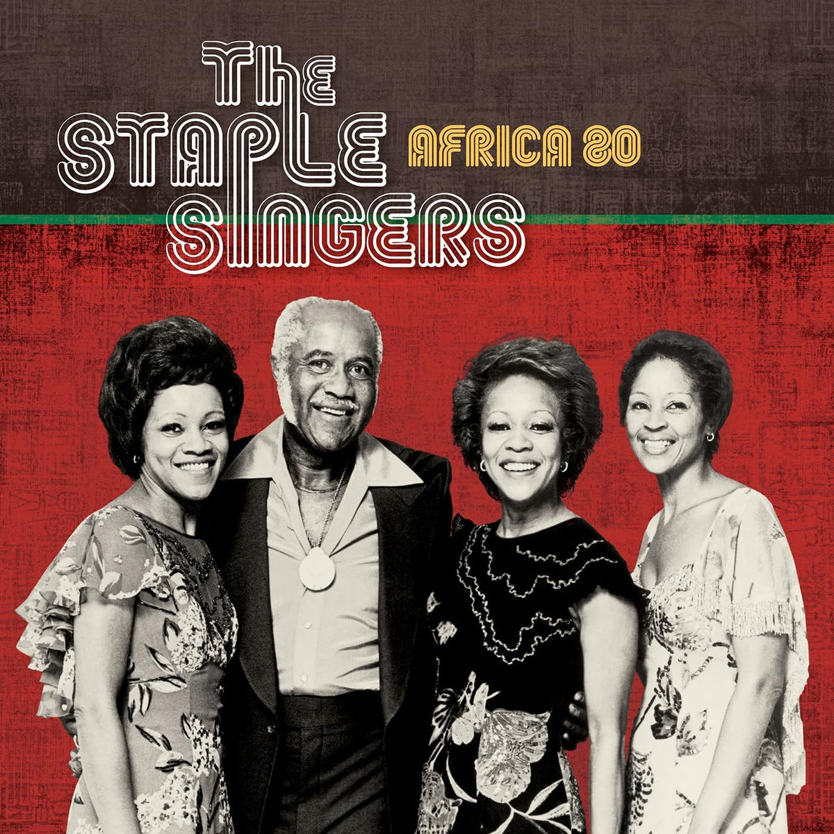 The Staple Singers album cover featuring a portrait of the family.