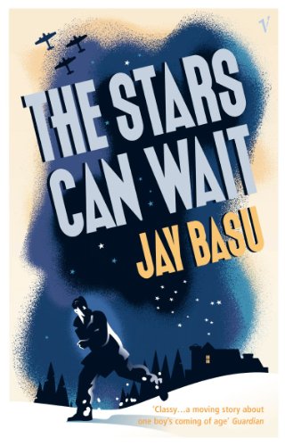 Book cover: "The Stars Can Wait" by Jay Basu, with silhouetted figure.