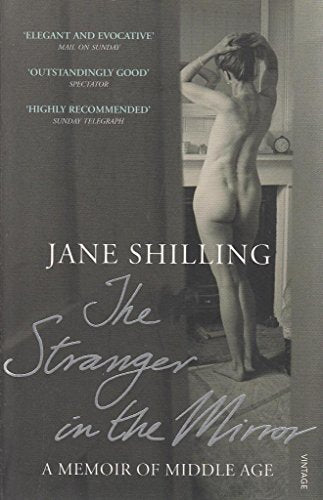 Book cover: woman seen from behind, touching her hair, in front of a mirror.