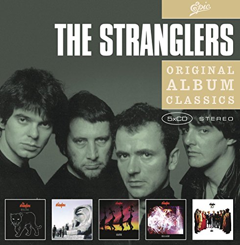 CD cover for The Stranglers’ “Original Album Classics” featuring band photo.