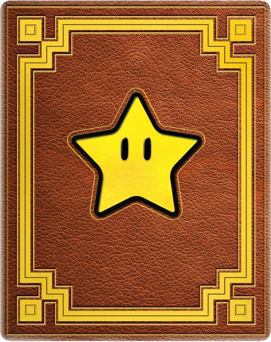 Brown steelbook cover with a gold star and decorative border.