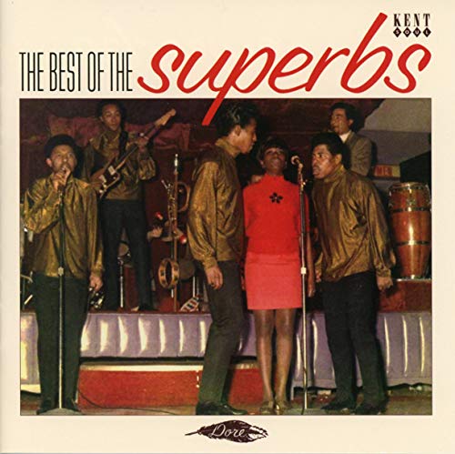 CD cover for “The Best Of The Superbs” featuring a 1960s band.
