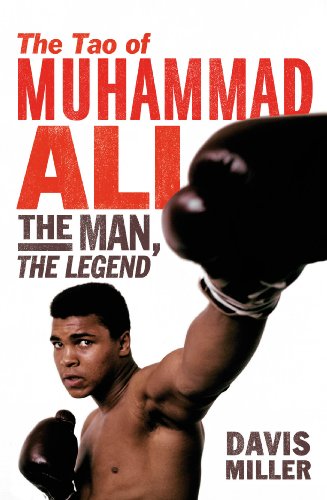 Book cover featuring Muhammad Ali in boxing stance, red text, white background.