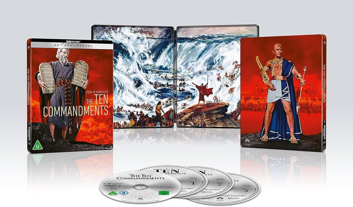 The Ten Commandments SteelBook [Blu-ray]