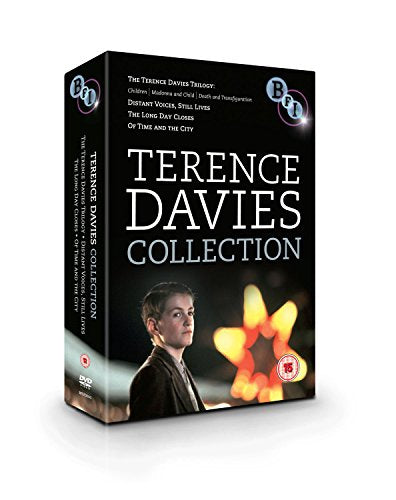DVD case for "The Terence Davies Collection" featuring a young boy’s portrait.