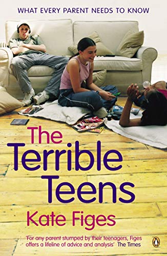 Book cover depicting three teenagers relaxing in a cluttered living room.