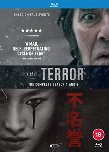 Blu-ray discs in a case with The Terror Series 1 & 2 packaging.