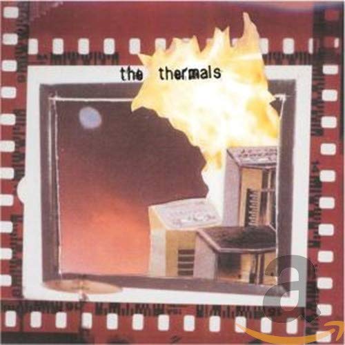 CD cover for The Thermals’ “More Parts Per Million” with flames.