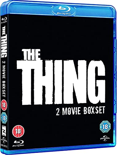 The Thing 2 Movie Boxset Blu-ray case with black cover and white text.