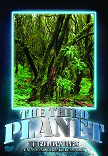 DVD cover for “The Third Planet: The Garajonay Jungle” featuring lush forest.