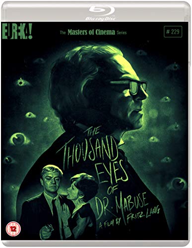 Blu-ray cover art featuring a man in glasses surrounded by many floating eyes.