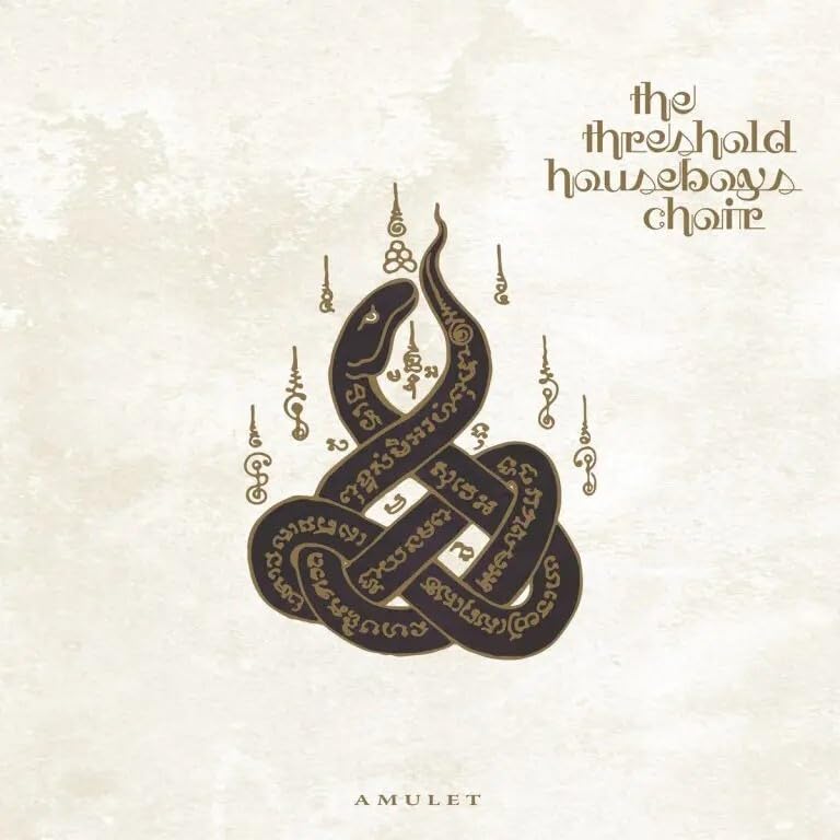 CD cover: beige background with a detailed, dark brown snake and script.