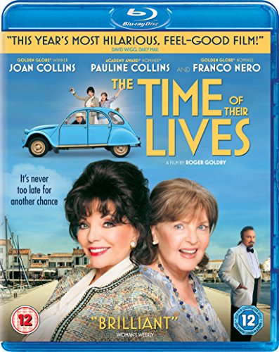 Blu-ray cover for "The Time Of Their Lives" featuring Joan Collins and Pauline Collins.
