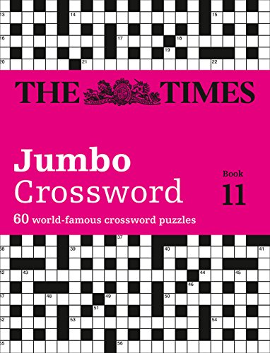 Cover of “The Times 2 Jumbo Crossword Book 11” with grid puzzles.