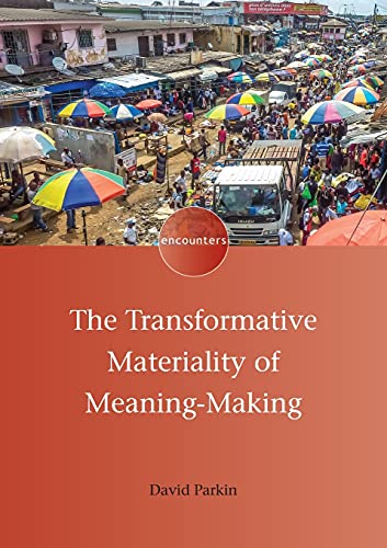 Book cover with a crowded urban street scene and red title panel.