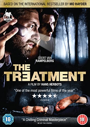 DVD cover for "The Treatment" featuring two men and a forest backdrop.