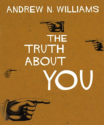 Book cover: "The Truth About You" with pointing hands and brown tones.