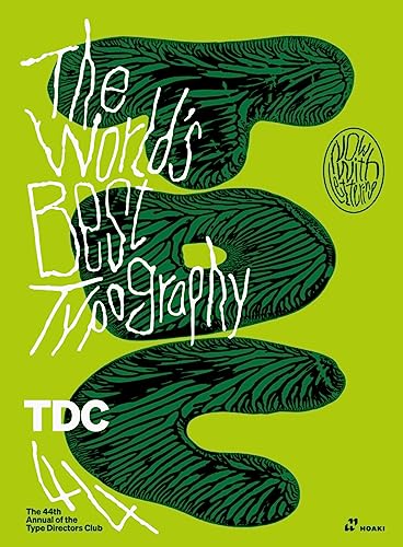 Bright green cover with wavy, dark green typography and "TDC" logo.