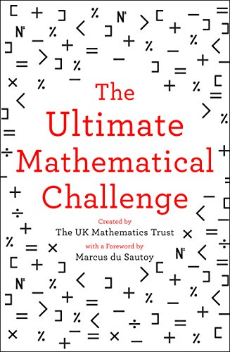 Book cover with red text, mathematical symbols, and white background.