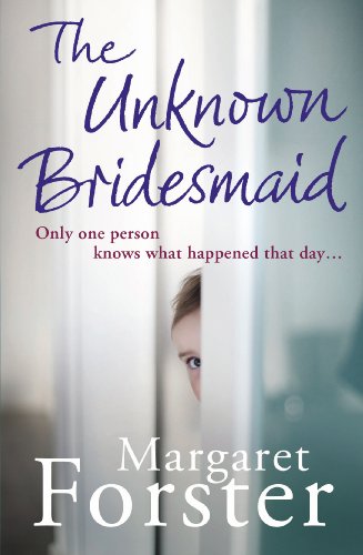 Book cover: woman’s face partially hidden behind striped curtains.