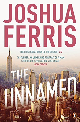 Book cover: “The Unnamed” by Joshua Ferris, with a city skyline.