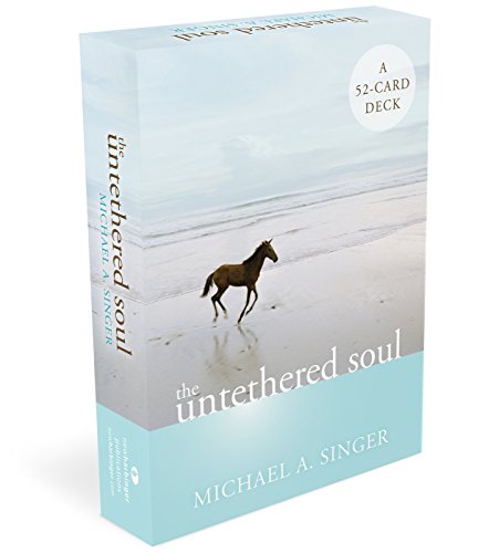 A deck of 52 cards with a simple, neutral design and spiritual or meditative theme.