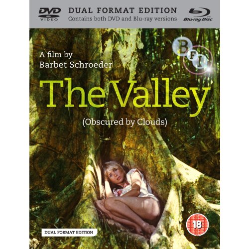 “The Valley” Blu-ray cover featuring a young woman amongst tree roots.