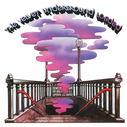 Album cover showing a subway entrance with purple and pink smoke rising above.