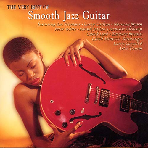 CD cover featuring a guitarist with a red electric guitar.