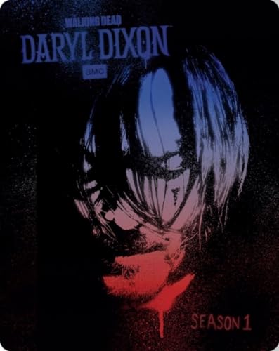 Blu-ray cover for “The Walking Dead: Daryl Dixon” Season 1, stylized portrait.