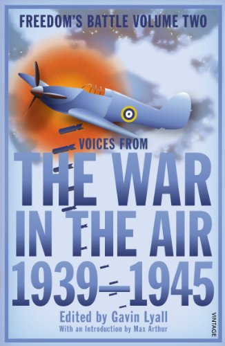 Book cover: "The War in the Air" featuring a WWII fighter plane and explosions.