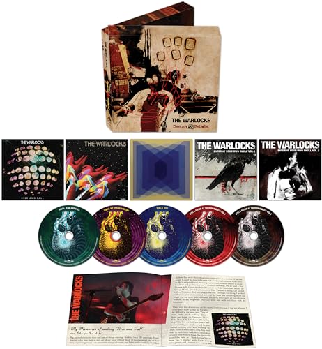 “THE WARLOCKS - DESTROY & REBUILD” CD box set with multiple discs and booklet.